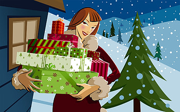 Christmas Shopping, Shopping, Holidays, Christmas HD wallpaper