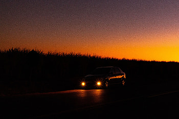 Night, Cars, Lights, Shine, Light, Car, Headlights HD wallpaper