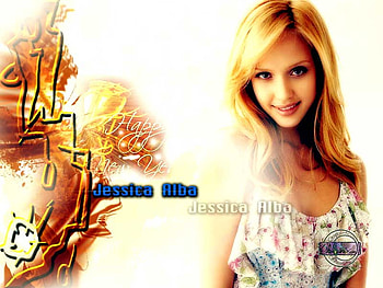 Jessica Alba, sweet, blond hair, smile, actress, female HD wallpaper