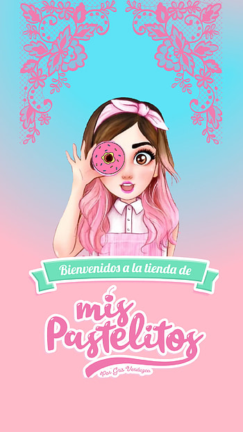 Mis pastelitos, dulces, infantiles, pasteles, caramelo HD phone wallpaper