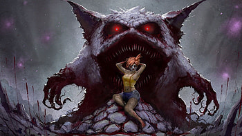 Gengar , Ghost type, Powerful Pokemon, Purple HD wallpaper