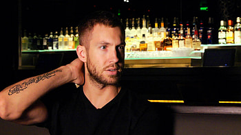Calvin Harris, , Creative design, Eye-catching visuals HD wallpaper