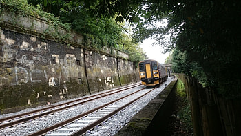 The Train Journey, Parks, Train, Transport, Bath HD wallpaper