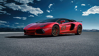 SVJ 63 2020, Lamborghini Aventador HD wallpaper