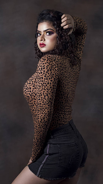 Sreejitha, model, bong rocks HD phone wallpaper