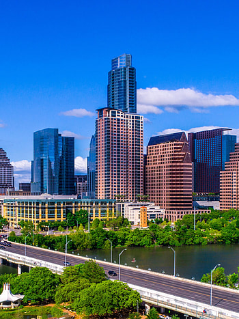 Austin summer, American cityscapes, Texas skyline, City life HD phone wallpaper