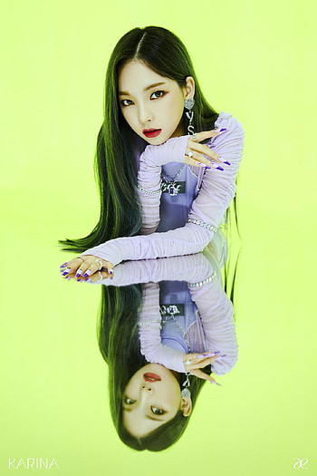 Aespa, K-pop group, Karina Yoo Ji Min HD phone wallpaper