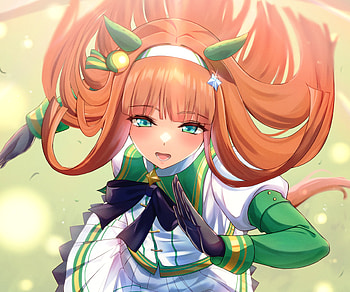 Silence Suzuka, Silence Suzuka, Anime, Uma Musume: Pretty Derby HD wallpaper