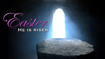 Easter Day~He Is Risen, tomb, doorway, Easter, light HD wallpaper