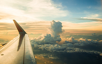 Wing, Airplanes HD wallpaper