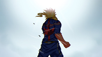 All might, My Hero Academia HD wallpaper