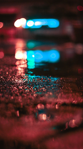 Macro, Glare, Circles, Shine, Light, Bokeh, Boquet, Puddle HD phone wallpaper