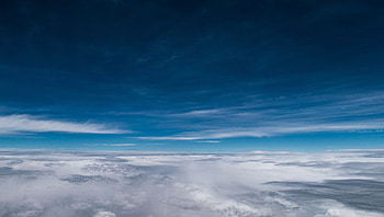 Nature, Sky, Clouds, Height, Atmosphere HD wallpaper