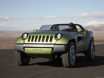 Jeep Wrenged, fast, car, sedan, vehicle HD wallpaper