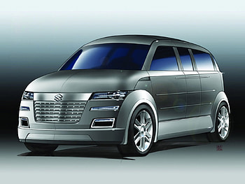 suzuki intruder px minivan concept, suzuki, minivan, intruder, concept HD wallpaper