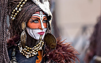 Brasil carnival, woman, vicente concha, jewel, face, girl HD wallpaper