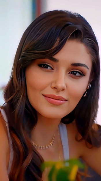 Hande ercel, turkish actress HD phone wallpaper