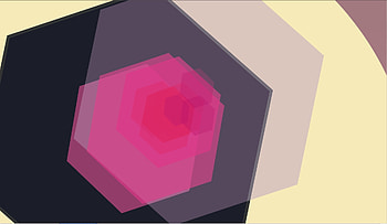 Abstract, Shine, Light, Form, Stains, Spots, Hexagon, Overflow, Overflows, Hexahedron HD wallpaper