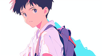 Shinji Ikari Evangelion Anime, Anime, Neon Genesis Evangelion, Shinji Ikari HD wallpaper
