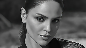 Eiza Gonzalez Marie Claire Mexico 2021, eiza-gonzalez, music, celebrities, girls, monochrome, black-and-white HD wallpaper