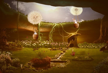 Secret Garden, garden, abstract, fantasy, art HD wallpaper