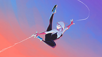 Gwen Stacy Above The Clouds, gwen-stacy, superheroes, artwork, art, digital-art, artstation HD wallpaper