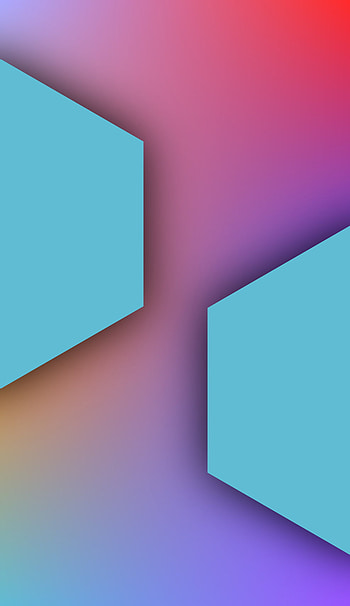 hex gradient, magenta, pink, hexagon, , anime HD phone wallpaper