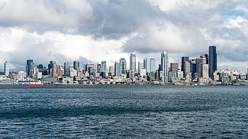 Cities, Water, Waves, City, Building, Coast HD wallpaper