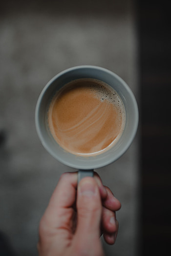 Food, Coffee, Hand, Cup, Focus HD phone wallpaper