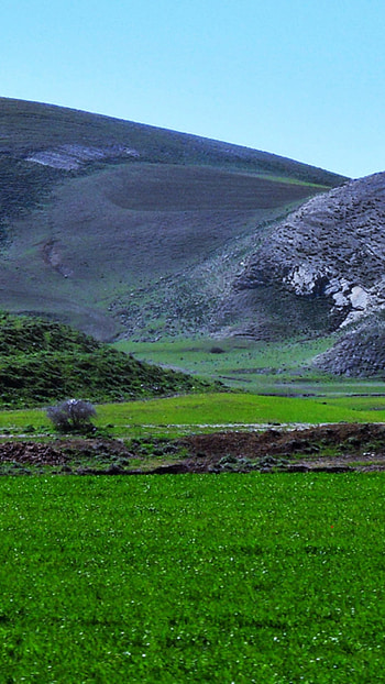 Fields windows , Amazigh north mountains HD phone wallpaper