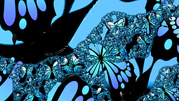 Trippy Psychedelic Fractal, trippy, psychedelic, aesthetic, Abstract, fractal HD wallpaper