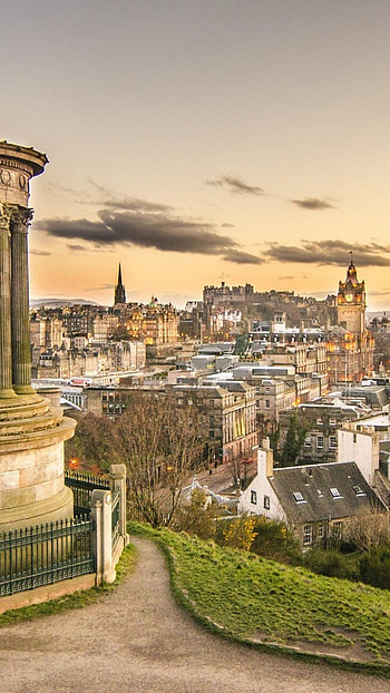 Edinburgh, Scotland, Travels HD phone wallpaper