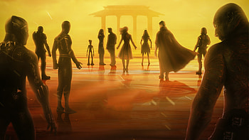 Avengers The End Is Near, avengers, superheroes, behance, artwork HD wallpaper