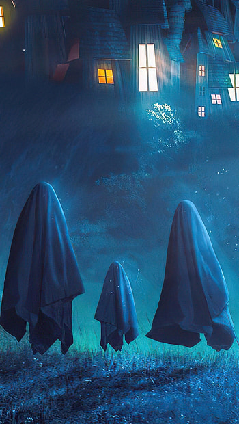 Halloween, Ultra , Ghostly specters, Creepy HD phone wallpaper