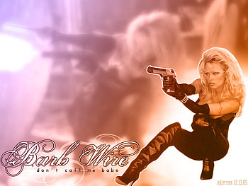Dont Call Me Babe, pamela, barb wire, anderson HD wallpaper