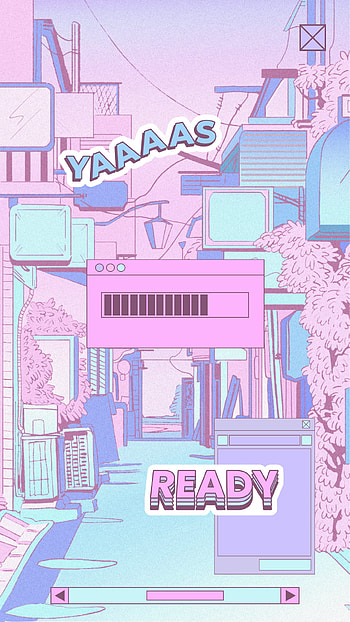 Motivational, magenta, art, pink, ready, street, design, drawing, yaaas HD phone wallpaper