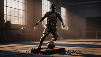 — The No.10 Pitch Maestro, Lionel Messi, Soccer Ball, Athlete HD wallpaper