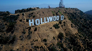Hollywood Sign, Meier Entertainment, City entry page, Entertainment hub HD wallpaper