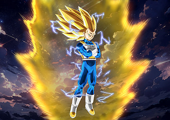 Vegeta Super Saiyan 3 Power Surge | Dragon Ball DAIMA Ultra, Anime, Dragon Ball DAIMA, Vegeta (Dragon Ball), Super Saiyan 3 HD wallpaper
