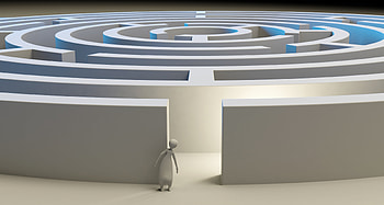 3D, Figurine, Maze HD wallpaper