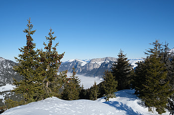 Spring in Savoie France, sovoie, france, spring, mountain, snow HD wallpaper