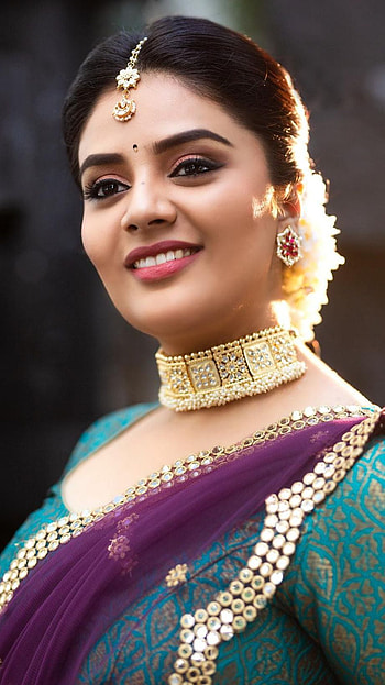 Sreemukhi, telugu actress, model HD phone wallpaper