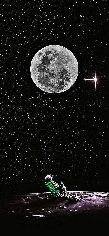 Galaxy, astronaut, Atmosphäre HD phone wallpaper
