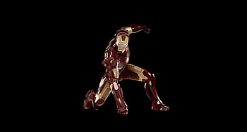 Iron man, vector, minimal, superhero HD wallpaper