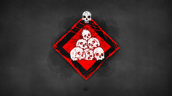Skulls, video game, artwork, Dead by Daylight HD wallpaper