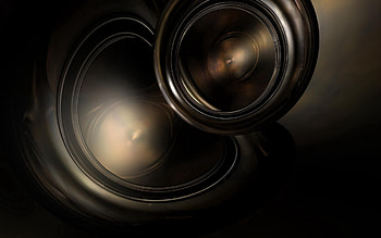 Abstract, Dark, Form, Shadow, Circle HD wallpaper