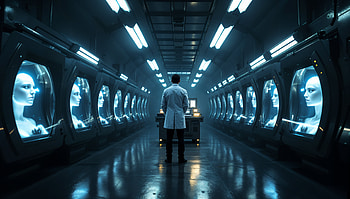 Ultra : Inside the Cloning Facility, science, robotics, scientist HD wallpaper
