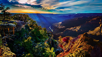 Canyon Landscape, nature, landscape, mountains HD wallpaper