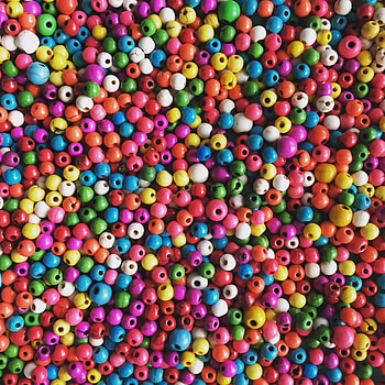 Miscellanea, Miscellaneous, Multicolored, Motley, Beads HD phone wallpaper