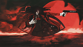 Hellsing, Ultra , Dark fantasy, Intense HD wallpaper